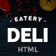 Deli | Restaurant HTML5 Template - ThemeForest Item for Sale