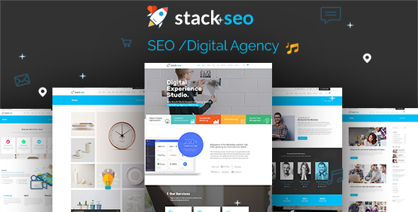 Stack-SEO - Internet Marketing and SEO Responsive Template