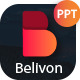 Belivon 2018 Pitch Deck PowerPoint Template - GraphicRiver Item for Sale