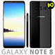 Samsung Galaxy Note 8 Midnight Black - 3DOcean Item for Sale