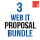 3 Web IT Proposal Bundle Template - GraphicRiver Item for Sale