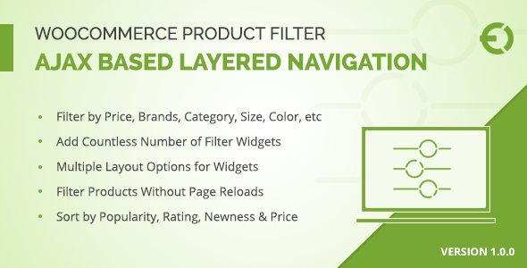 WooCommerce Product Filter - Ajax Layered Navigation