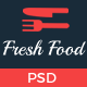 Fresh Food --- Restaurant PSD Template - ThemeForest Item for Sale