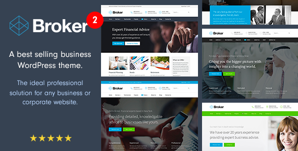 Broker - Biznes i finanse WordPress