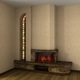 Fireplace - 3DOcean Item for Sale