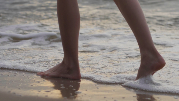 Walk On Beach