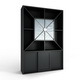 Black bar cabinet 2 - 3DOcean Item for Sale