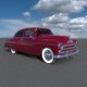 Vintage Chevrolet Sedan - 3DOcean Item for Sale