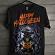 T-Shirt with Halloween Theme - GraphicRiver Item for Sale