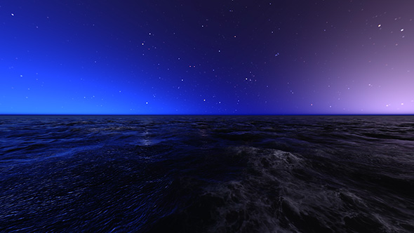 Aurora Borealis Over Ocean alt