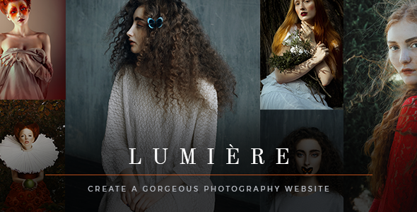 Lumière - Photography Portfolio Theme