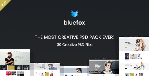 bluefox – eCommerce PSD Template