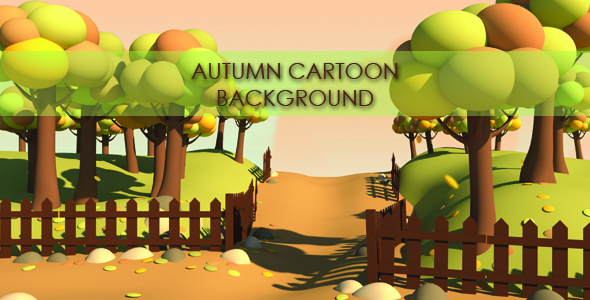 Autumn Cartoon Background