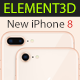 Element3D - iPhone 8 / 8 Plus Collection - 3DOcean Item for Sale
