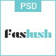 Faslush - A Modern & Minimalistic eCommerce PSD Template - ThemeForest Item for Sale