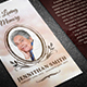 Loving Memory Funeral Prayer Card Template - GraphicRiver Item for Sale