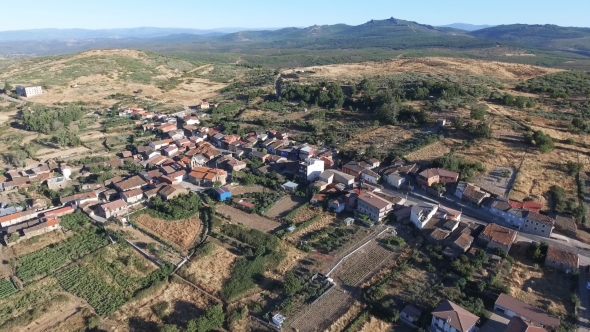 Figueruela De Arriba Aerial View, Zamora