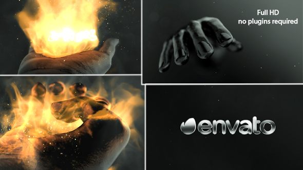 Hand Logo Reveal