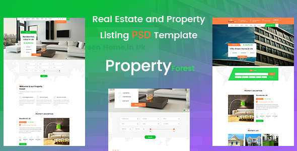 Real Estate and Property Listing Template