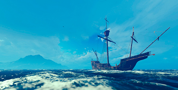 Antique Spanish Ship alt