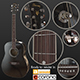 Guitar black - 3DOcean Item for Sale