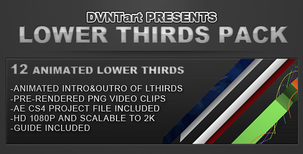 Ultimate Lower Thirds Pack alt