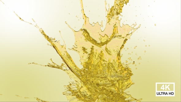 Oil Splash 4K