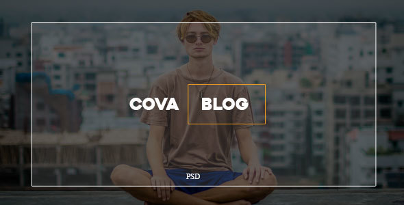 Cova – Blog PSD Template – 1 Sold!