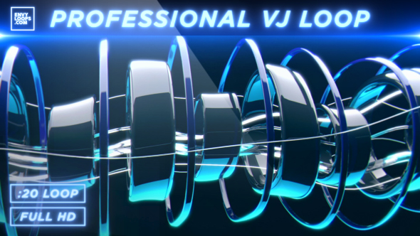 Connected - Professional VJ Background Loop