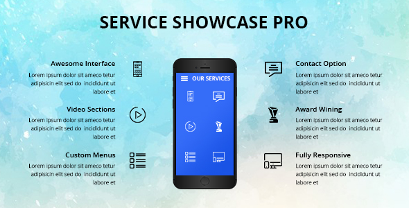 Services Showcase Wordpress Plugin