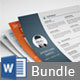 Resume Bundle 4 in 1 - GraphicRiver Item for Sale