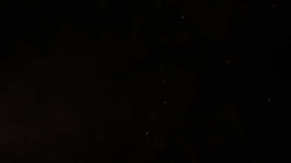 Wall of Bright Orange Incandescent Lamps alt