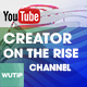 5 Creator on the Rise Chanel-Youtube Banners Template - GraphicRiver Item for Sale