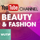 5 Beauty & Fashion Chanel-Youtube Banners Template- - GraphicRiver Item for Sale
