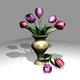 Tulips bouquet - 3DOcean Item for Sale