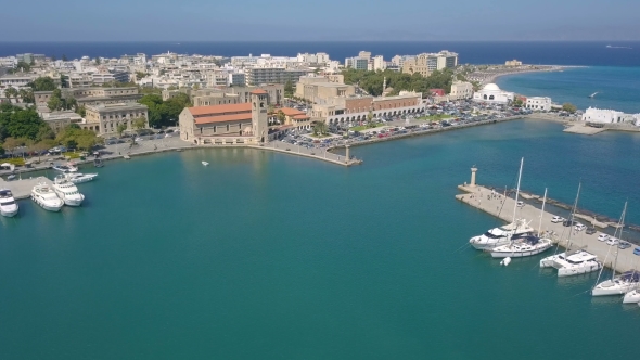 Aerial View of Mandrake Port