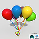 Balloons are - 3DOcean Item for Sale