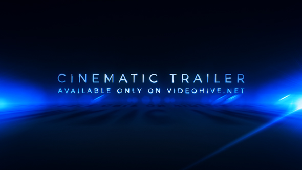 Cinematic Trailer Titles | Media Opener