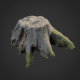 3d scanned nature tree stump 004 - 3DOcean Item for Sale