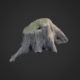 3d scanned nature tree stump 005 - 3DOcean Item for Sale