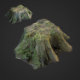 3d scanned nature tree stump 006 - 3DOcean Item for Sale