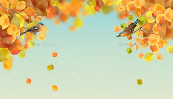 Vector Autumn Background