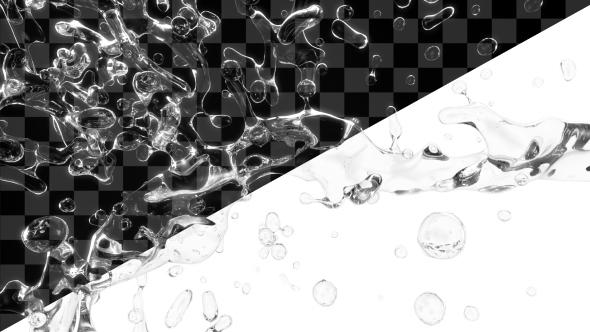 Water Bubbles Splash