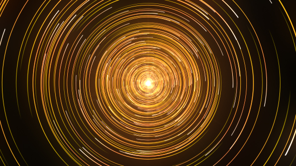 Abstract Gold Vortex HD