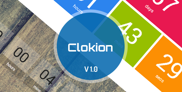 Clokion jQuery - Time Countdown and Countup
