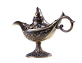 Silver Magic Lamp Isolated - PhotoDune Item for Sale