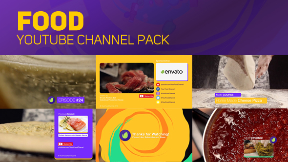 Youtube Food Channel Package