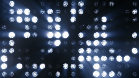 Bright Floodlights Flashing alt