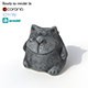 Statuette Cat - 3DOcean Item for Sale