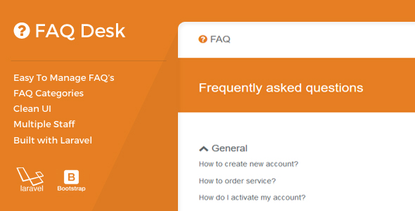 FAQDesk -  Frequently asked questions management system